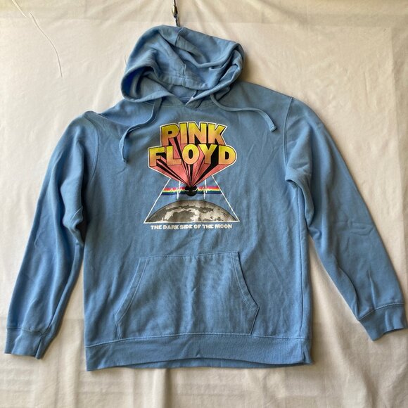 Pink Floyd Hoodie Sweatshirt Dark Side of the Moon Size Large L Unisex Mens - Picture 3 of 11